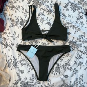 CUPSHE - Green Bikini